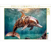 Puzzle CALVENDO Dieter, le dauphin | 1000 pièces, format assemblé 64 × 48 cm | P