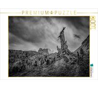 Puzzle CALVENDO Dolomites - Un arbre usé par les intempéries avant la tempête |
