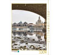 CALVENDO Puzzle La Dresde hivernale 1000 Pieces 48 x 64 cm from Dirk Meutzner