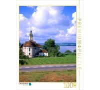 CALVENDO Puzzle Église Baroque de Birnau au lac de Constance 1000 Pieces 48 x 64 cm from Lothar Reupert