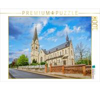 CALVENDO Puzzle Kath. Kirche St. Elisabeth 1000 Teile Puzzle quer 1000 Pieces 64 x 48 cm from Dirk Meutzner