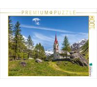 CALVENDO Puzzle Saint-Esprit Église à Caserne, Vallée de l'Ahrntal arrière, 1000 pièces, Taille de la Ponte, 64 x 48 cm, Photo de Christian Müringer Müringer, Christian