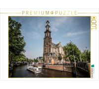 Puzzle CALVENDO Église Westerkerk d'Amsterdam | 1000 pièces, format assemblé 64
