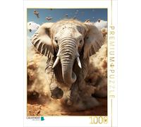Puzzle CALVENDO Éléphant | 1000 pièces, format assemblé 64 × 48 cm | Puzzle phot