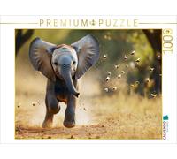 Puzzle CALVENDO Éléphants | 1000 pièces, format assemblé 64 × 48 cm | Puzzle pho