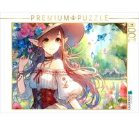Puzzle CALVENDO Elfe des fleurs | 1000 pièces, format assemblé 64 × 48 cm | Puzz