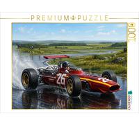 Puzzle CALVENDO En Formule 1, Jacky Ickx a couru pour Ferrari en 1968, ainsi que