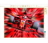 Puzzle CALVENDO Encore plus de puissance italienne: l'Allemand Sebastian Vettel
