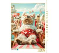 Puzzle CALVENDO Enfin les vacances | 1000 pièces, format assemblé 64 × 48 cm | P