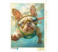 Puzzle · Enfin Les Vacances | Plongez, et tout redevient calme · 1000 pièces · Format assemblé 64 × 48 cm · CALVENDO Puzzle