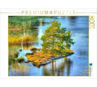 Puzzle CALVENDO Envie de Suède - Une île boisée dans le plus grand lac de Suède,
