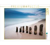 CALVENDO Puzzle Groynes sur la côte de la mer Baltique 1000 Pieces 64 x 48 cm from Rico Ködder