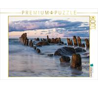 Puzzle CALVENDO Épis sur la côte de la mer Baltique | 1000 pièces, format assemb
