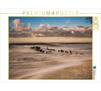 CALVENDO Puzzle Groynes sur la côte de la mer Baltique 1000 Pieces 64 x 48 cm from Rico Ködder