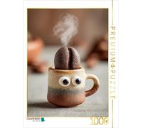 Puzzle CALVENDO Espresso hyperactif aux grains de café - l'énergie rencontre l'h