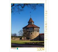 Puzzle CALVENDO Esslingen-sur-le-Neckar | 1000 pièces, format assemblé 64 × 48 c
