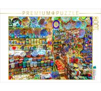 CALVENDO Puzzle Étalage de marché avec des céramiques au Grand Bazar 1000 Pieces 64 x 48 cm from Christian Müller