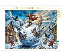 Puzzle CALVENDO Évasion dans la boule à neige géante | 1000 pièces, format assem