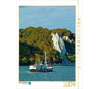 Puzzle CALVENDO Excursion en bateau vers les falaises de craie | 1000 pièces, fo