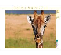 CALVENDO Puzzle Auge in Auge mit der Giraffe 1000 Teile Puzzle quer 1000 Pieces 64 x 48 cm from Wibke Woyke