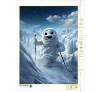 Puzzle CALVENDO Faire du ski | 1000 pièces, format assemblé 64 × 48 cm | Puzzle