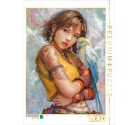 Puzzle CALVENDO Femmes Taatoo à l'esthétique manga | 1000 pièces, format assembl