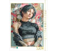 Puzzle CALVENDO Femmes Taatoo à l'esthétique manga | 1000 pièces, format assembl