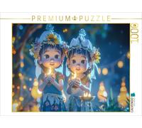 Puzzle CALVENDO Fête des lumières à Taiwan | 1000 pièces, format assemblé 64 × 4