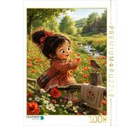 Puzzle CALVENDO Feu de pavot | 1000 pièces, format assemblé 64 × 48 cm | Puzzle