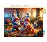 Puzzle CALVENDO Feuilles mortes d'automne : Les nains dansent en rond | 1000 piè