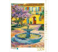 Puzzle CALVENDO Fontaine dans la cour | 1000 pièces, format assemblé 64 × 48 cm