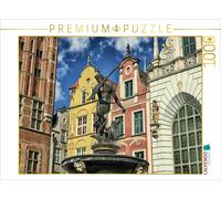 Puzzle CALVENDO Fontaine de Poséidon à Gdańsk | 1000 pièces, format assemblé 64