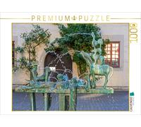 Puzzle CALVENDO Fontaine des Musiciens de Brême, Erfurt | 1000 pièces, format as