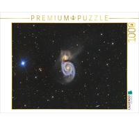 Puzzle CALVENDO Galaxie tourbillonnaire M51 | 1000 pièces, format assemblé 64 ×