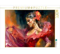 Puzzle CALVENDO Gracieuse danseuse de flamenco | 1000 pièces, format assemblé 64