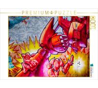 Puzzle CALVENDO Graffitis sur le gymnase de la Gamigstraße | 1000 pièces, format