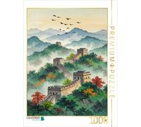 Puzzle CALVENDO Grande Muraille de Chine - L'harmonie dans le brouillard | 1000