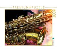 Puzzle CALVENDO Gros plan sur le saxophone alto | 1000 pièces, format assemblé 6