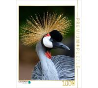 Puzzle CALVENDO Grue à couronne | 1000 pièces, format assemblé 64 × 48 cm | Puzz