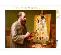 Puzzle CALVENDO Gustav Klimt peint « Le Baiser » | 1000 pièces, format assemblé