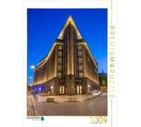 Puzzle CALVENDO Hambourg - Le Chilehaus à l'heure bleue | 1000 pièces, format as