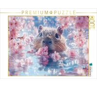 Puzzle CALVENDO Hâte-toi lentement - ne dit jamais le capybara, car il chill déj