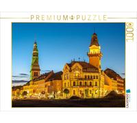 Puzzle CALVENDO Hilmar Buchmann - Vue sur l'ancien hôtel de ville et l'église Sa