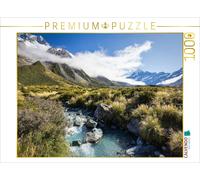 Puzzle CALVENDO Hooker Valley - Île du Sud | 1000 pièces, format assemblé 64 × 4