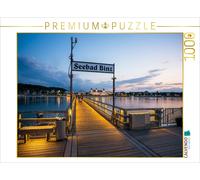 Puzzle CALVENDO Île de Rügen - Jetée de Binz | 1000 pièces, format assemblé 64 ×