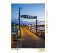 Puzzle CALVENDO Île de Rügen - Sur la jetée de Binz | 1000 pièces, format assemb