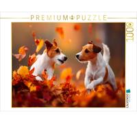 Puzzle CALVENDO Jack Russell Terrier - Aventures dans les feuilles multicolores
