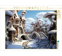 Puzzle CALVENDO Janvier Maison des champignons | 1000 pièces, format assemblé 64