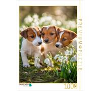 Puzzle CALVENDO Je sens des fleurs ? Je les cueille… avec mes pattes | 1000 pi