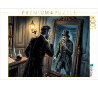 Puzzle CALVENDO Jekyll voit Hyde dans le miroir | 1000 pièces, format assemblé 6
